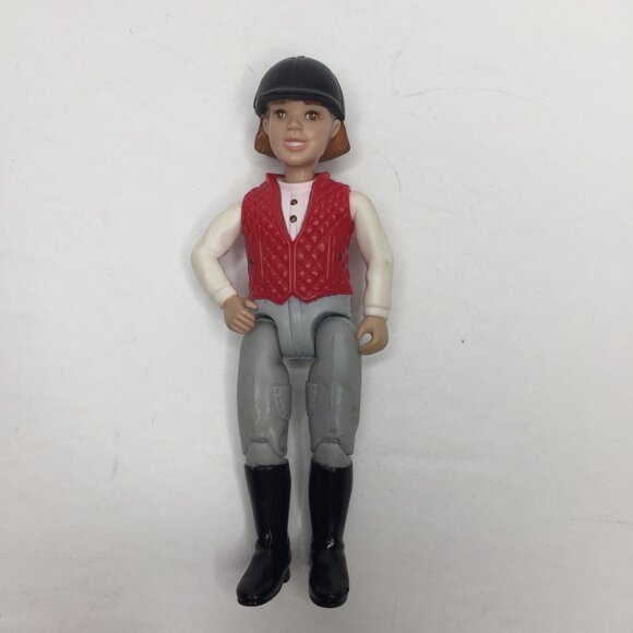 Vintage 2001 Fisher Price Loving Family Horse Equestrian Dolls Dad Boy Girl - Picture 11 of 13